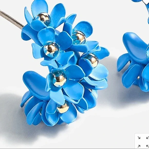 J Crew Soft Bouquet Earrings, NWT - Picture 2 of 2